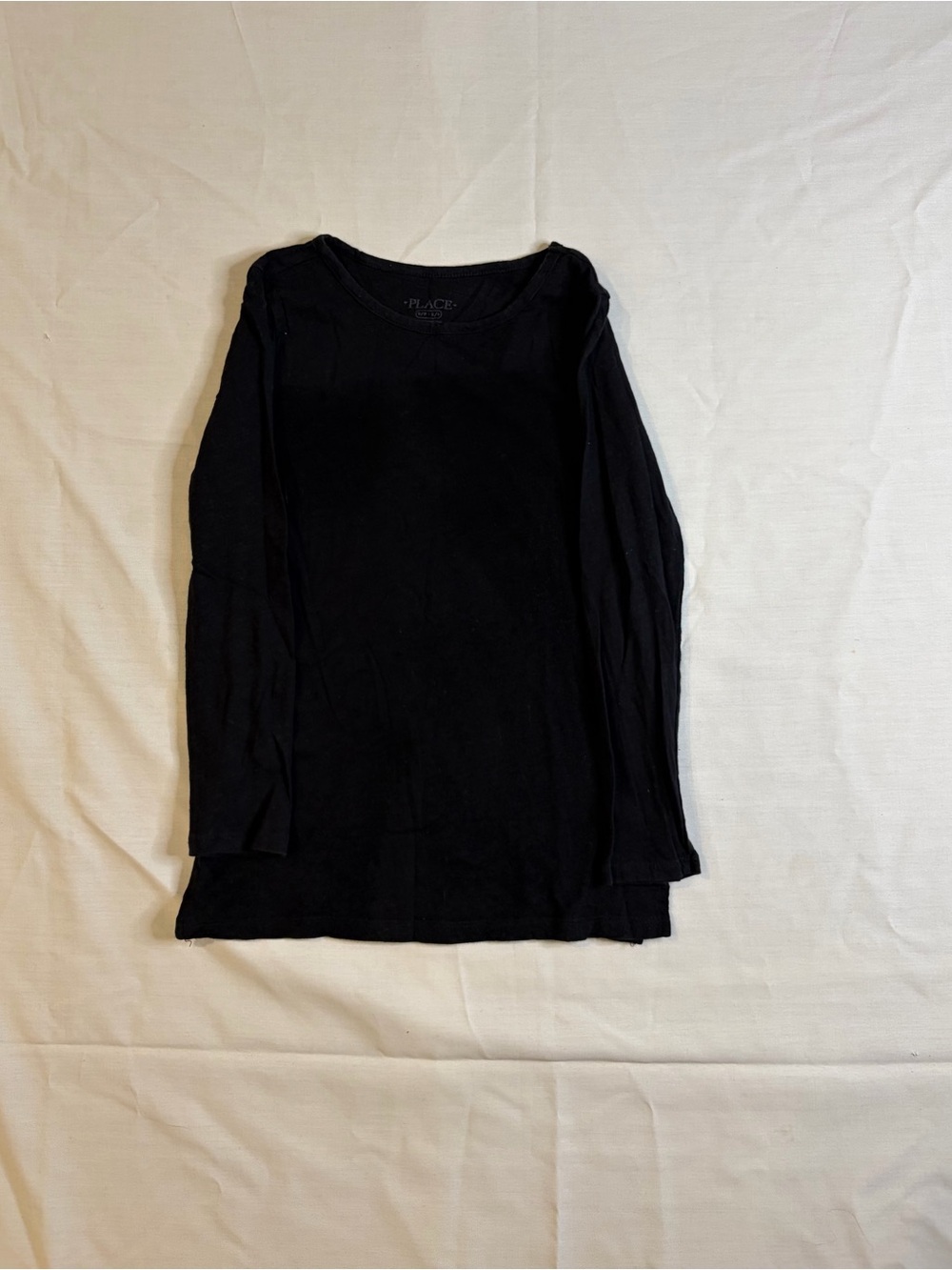 Place Black Crew Neck Tee